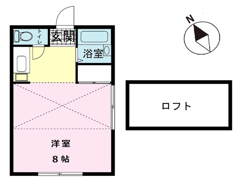 ハウス柏木の間取り