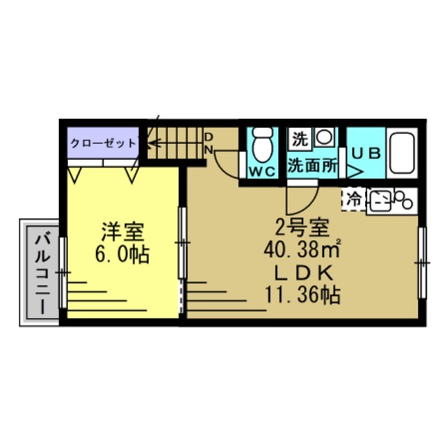 ｓｉｒｏ　蘇我の間取り