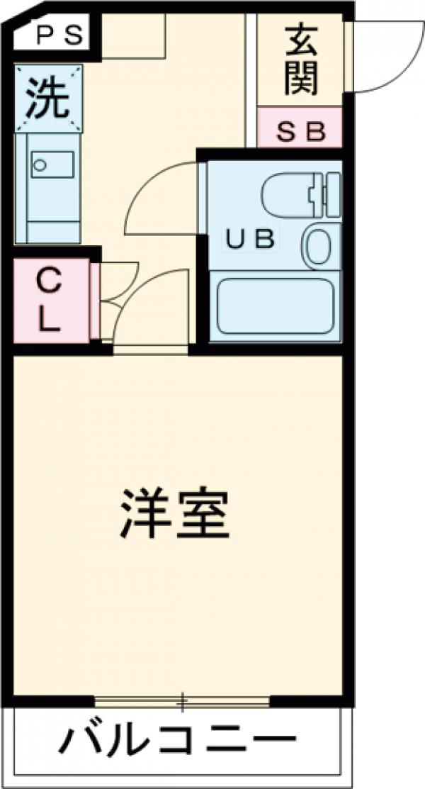 カテリーナ経堂の間取り