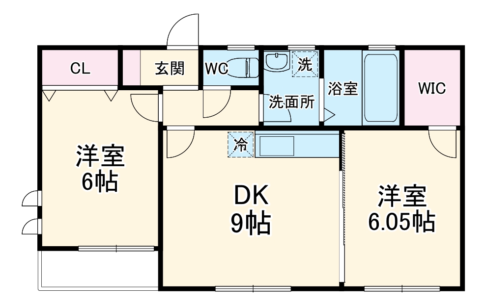 ティーアの間取り