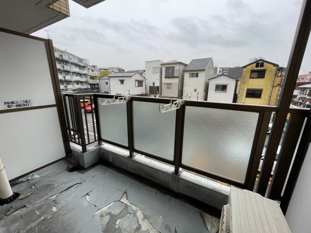 12/25 バルコニー