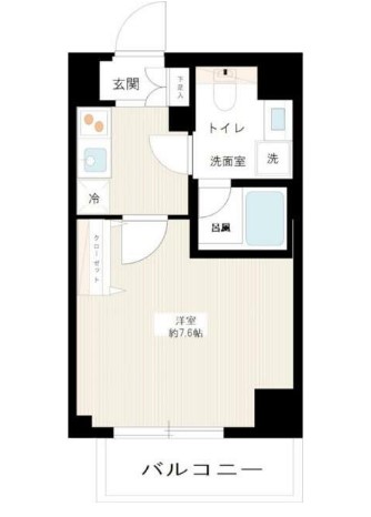 REALIZE蒲田IIIの間取り