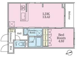 カーサ デ ブリッサの間取り