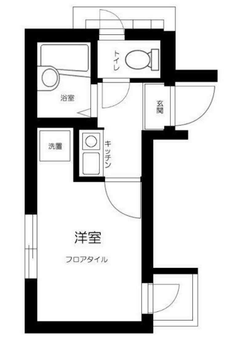 イルビラージュ仲六郷の間取り