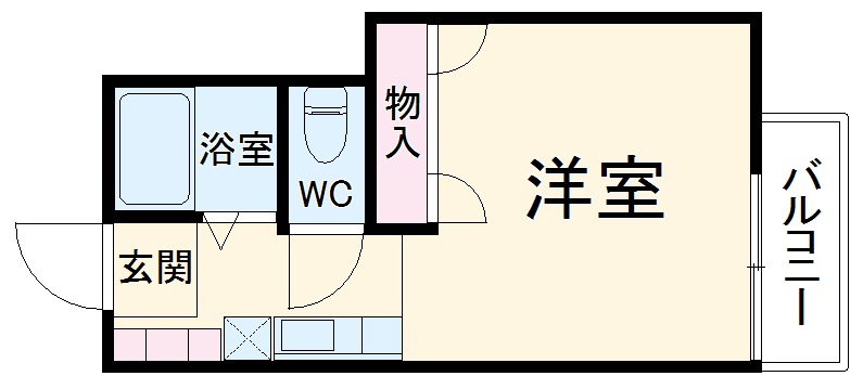ベルテ鷺沼の間取り