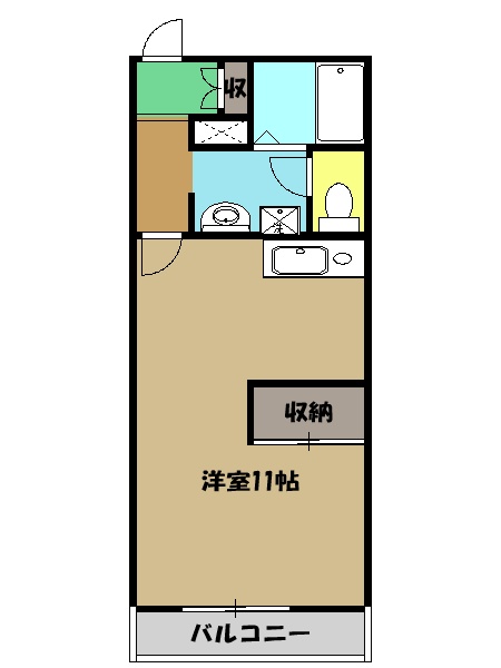 ボタニカアパルトマンⅠの間取り