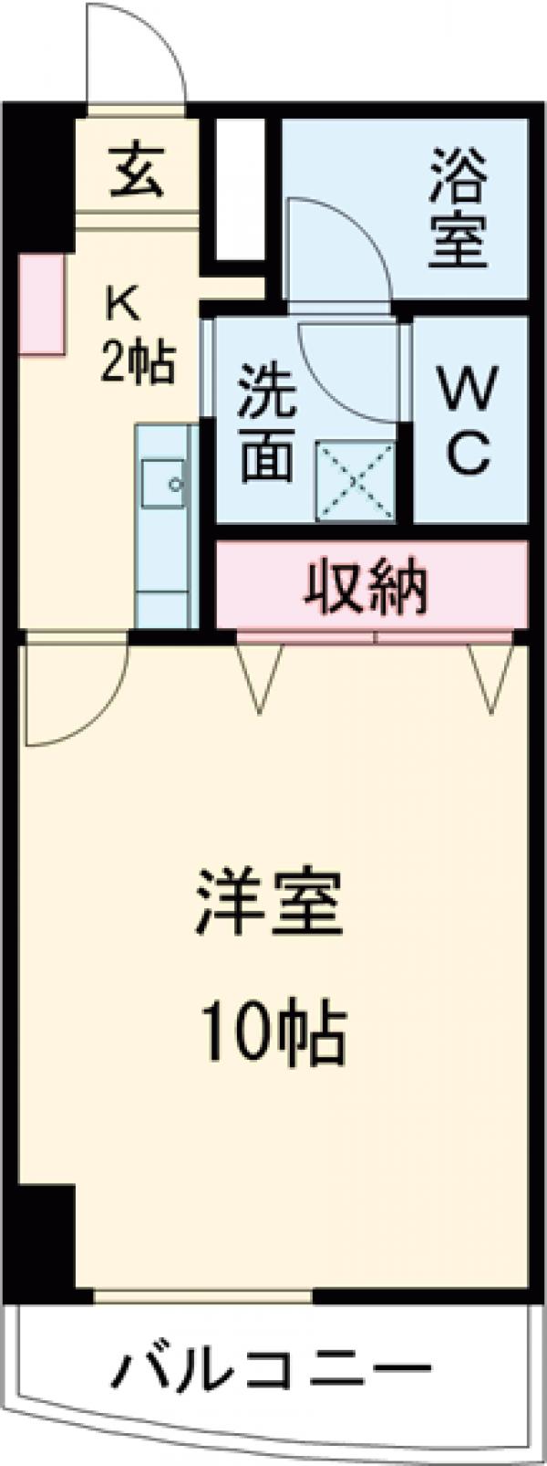 メゾンロイヤルかみとまつりの間取り