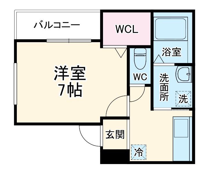 フジパレス吹田金田ノースの間取り