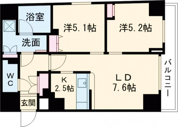 プレール・ドゥーク南千住の間取り