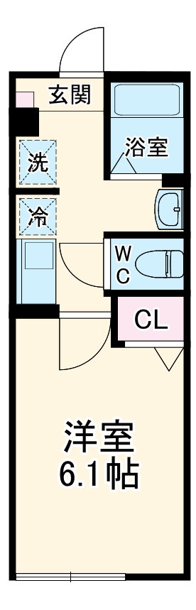 オーロラヴィラ松戸の間取り