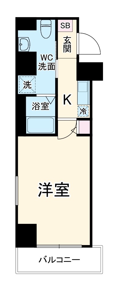 グリフィン横浜・反町公園の間取り