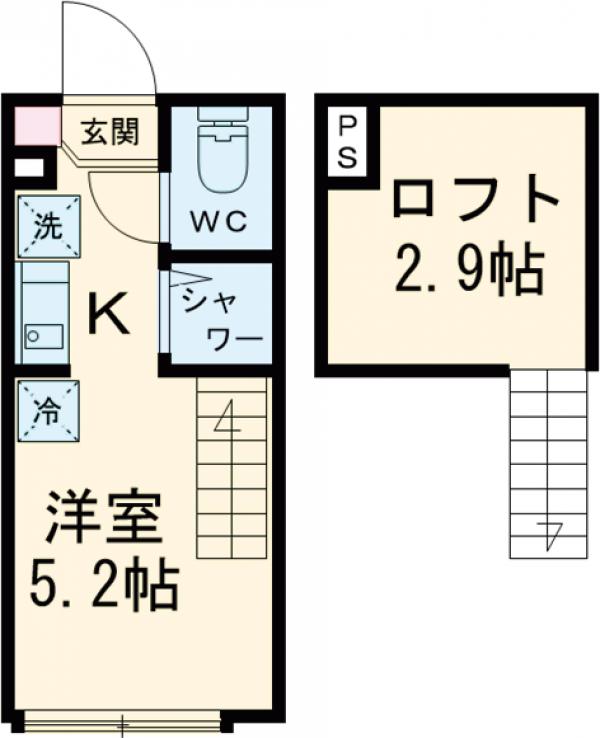 ハーモニーテラス小岩EASTⅡの間取り