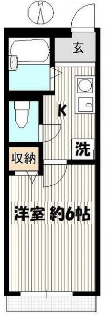 林マンションの間取り