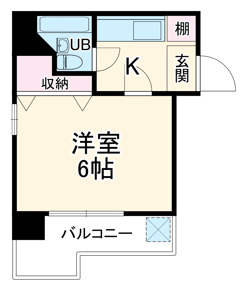 ジュネパレス船橋第３の間取り
