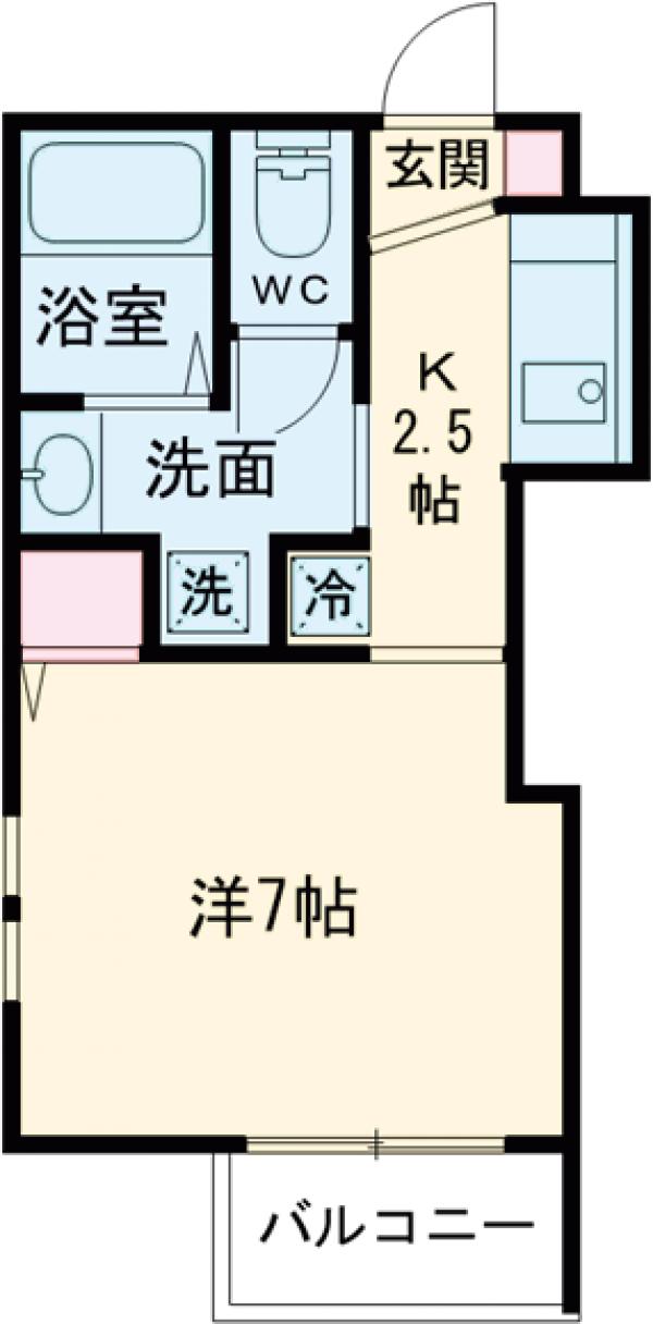 コティ青葉台の間取り