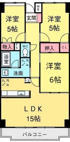 INSURANCE BLDG.ⅩⅢの間取り