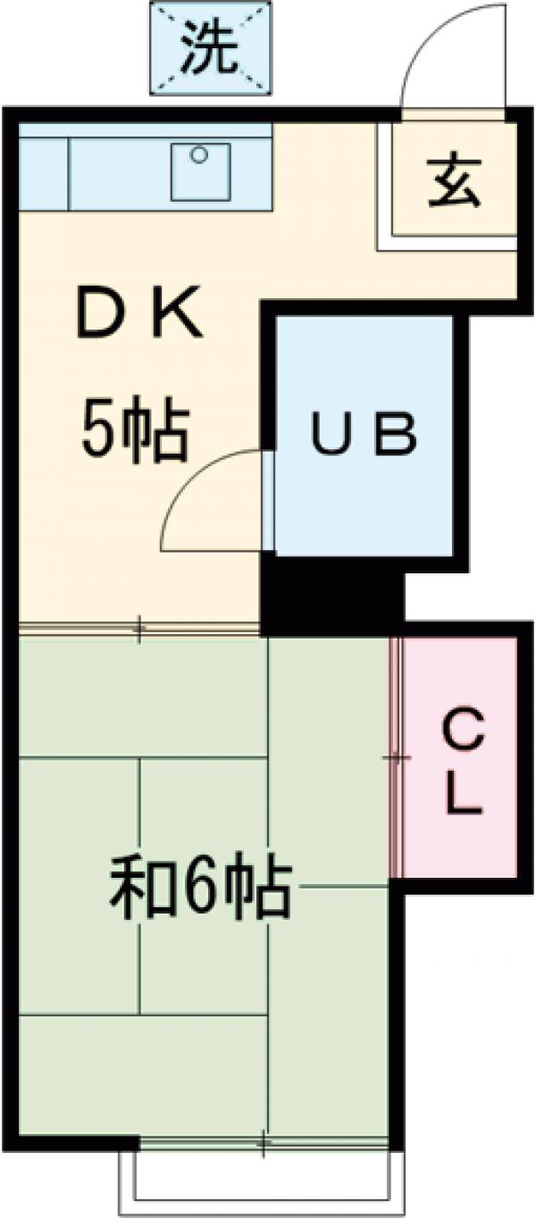 KHOUSE門脇荘の間取り