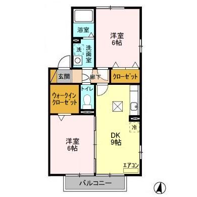 ソレアードの間取り