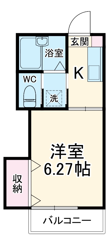 フルーツハウスⅤの間取り