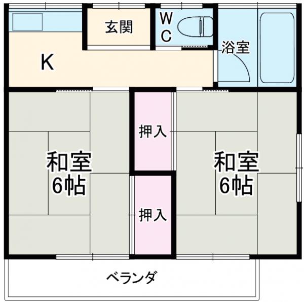 シルバーハイツの間取り