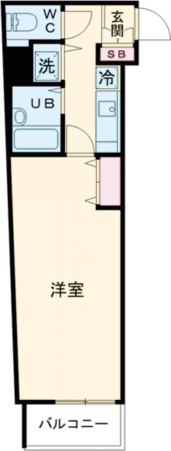 トーシンフェニックス上板橋の間取り