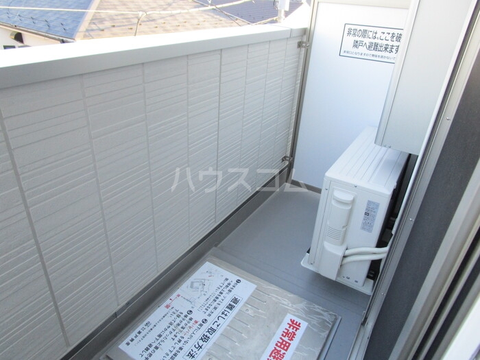 12/27 バルコニー