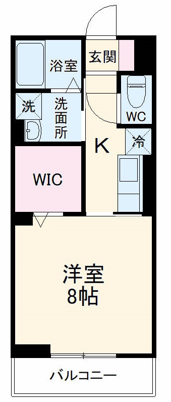 プレイヤード浦和の間取り