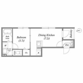 グランデュール新森の間取り