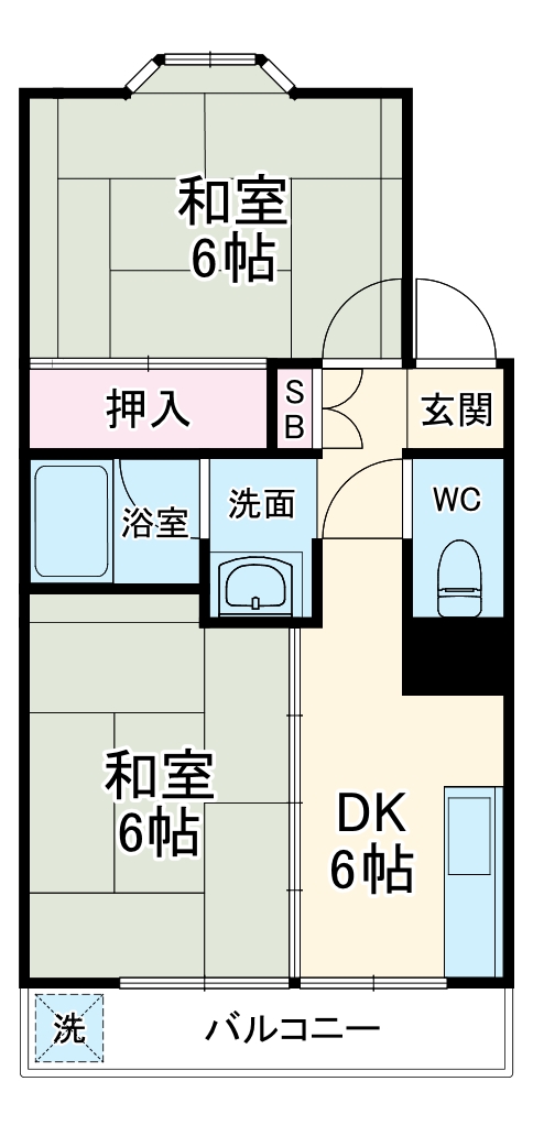 クレールモリⅣの間取り