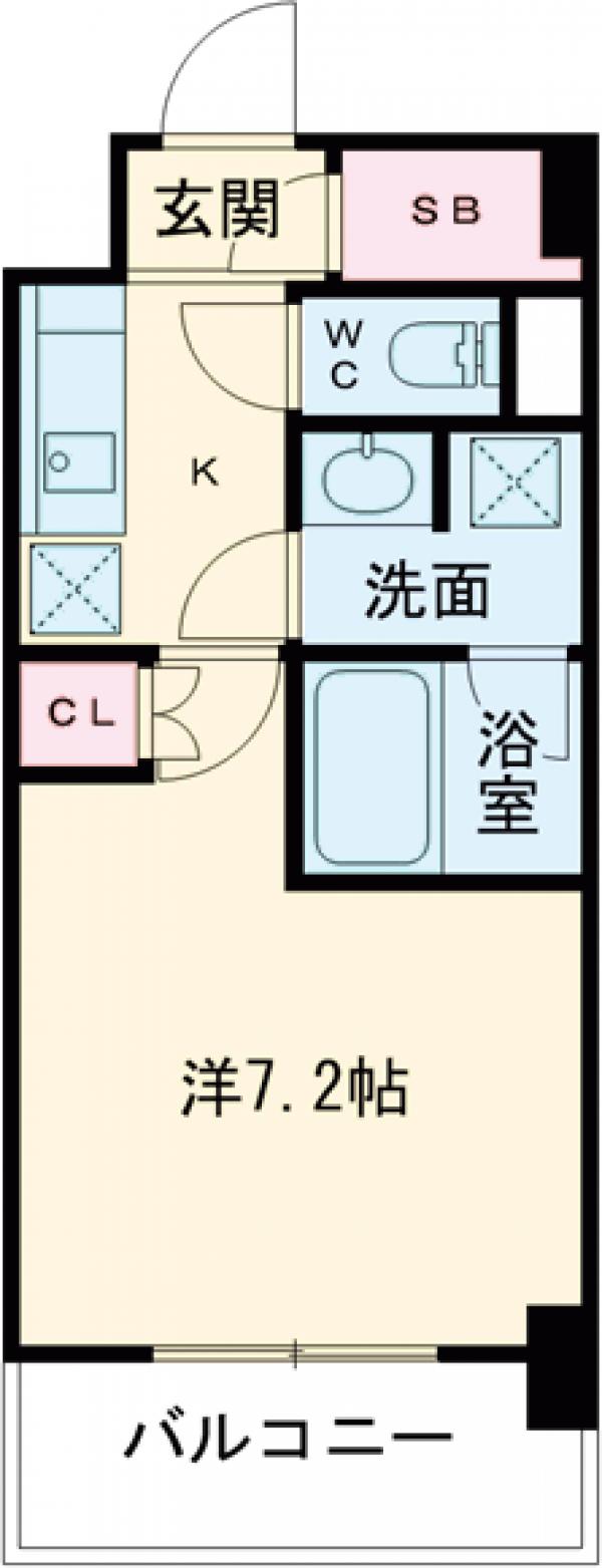 JMFResidence町田の間取り