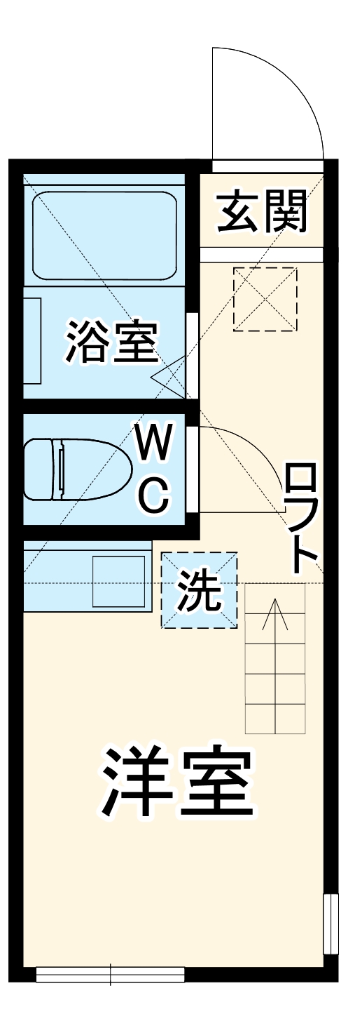 ユナイト追浜ブルターニュの間取り