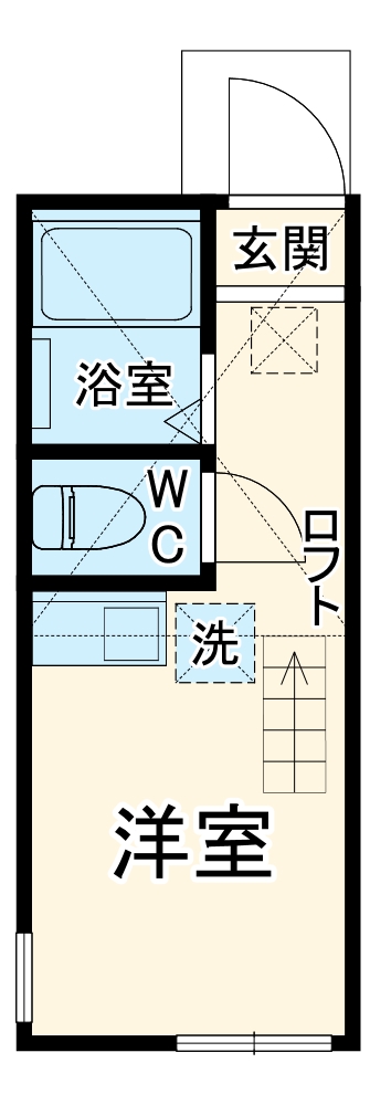 ユナイト追浜ブルターニュの間取り