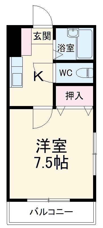ビバリーⅡの間取り