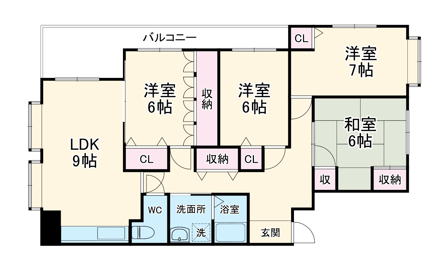 小俣ビルの間取り