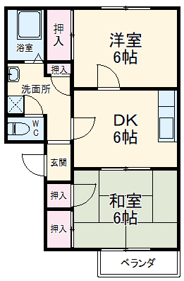 ファミールマンションの間取り