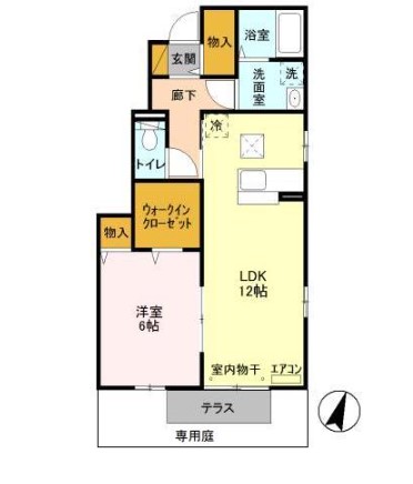 ノールメゾン Ⅰの間取り