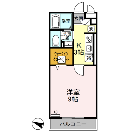 フローラの間取り