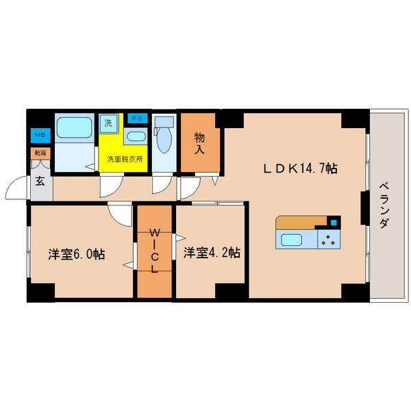 PLACIDESの間取り