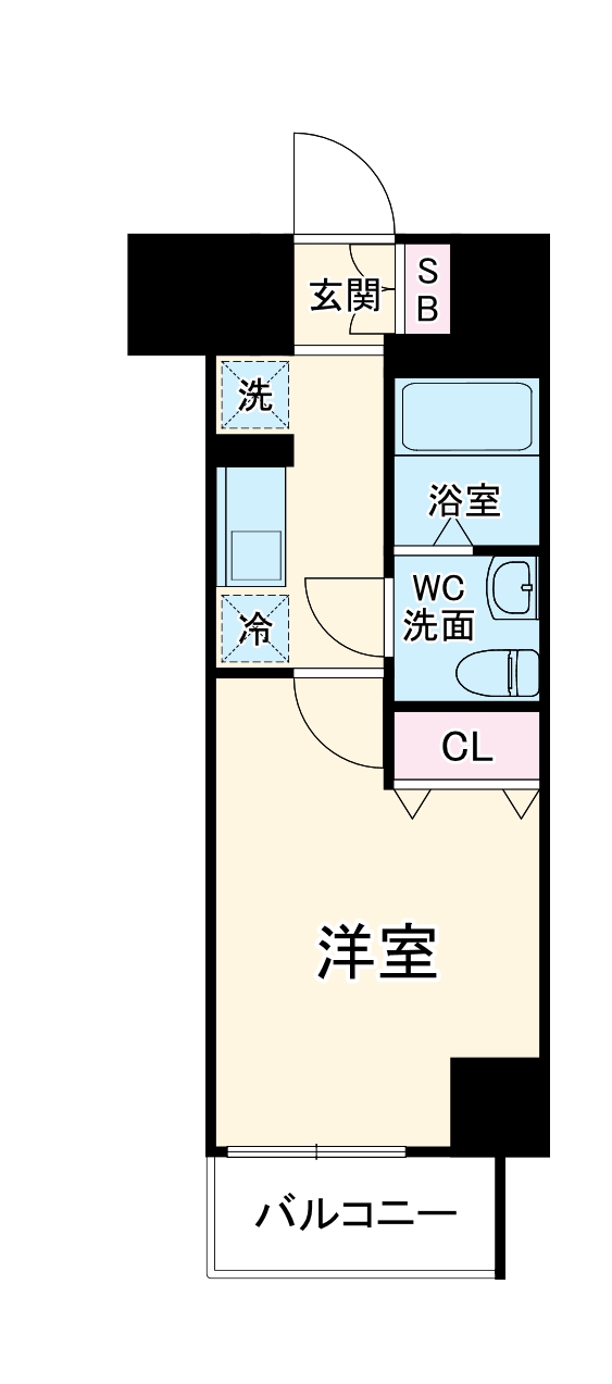 N-stage西船橋Ⅲの間取り
