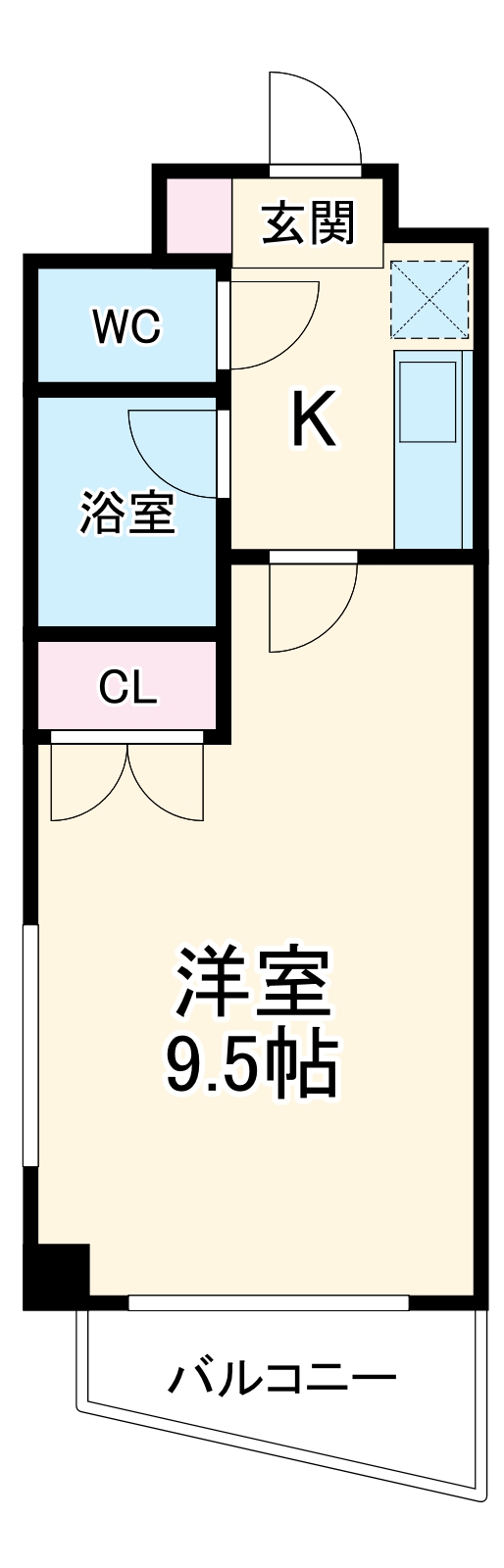 シティライフ藤ヶ丘南2号館の間取り