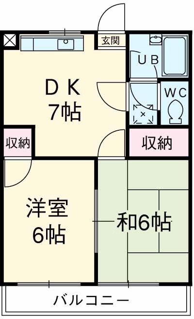 烏山エイトハウスの間取り