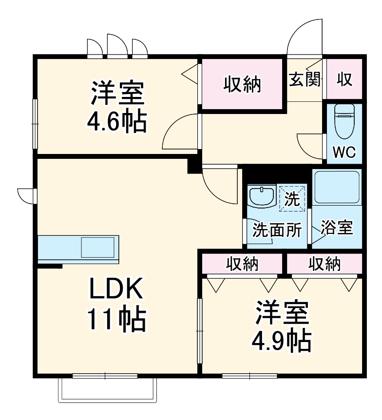 Chris Heimの間取り