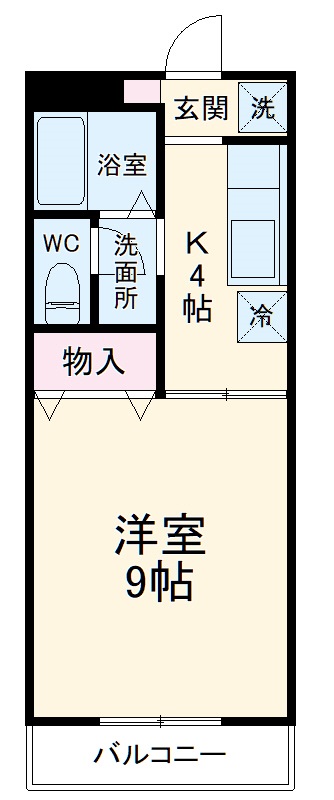 すとりーむ浜尻Bの間取り