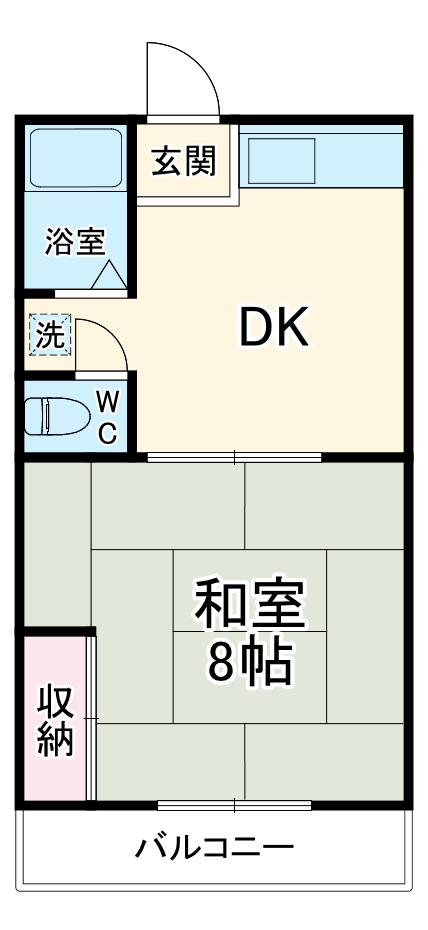 ラフィネ真樹の間取り