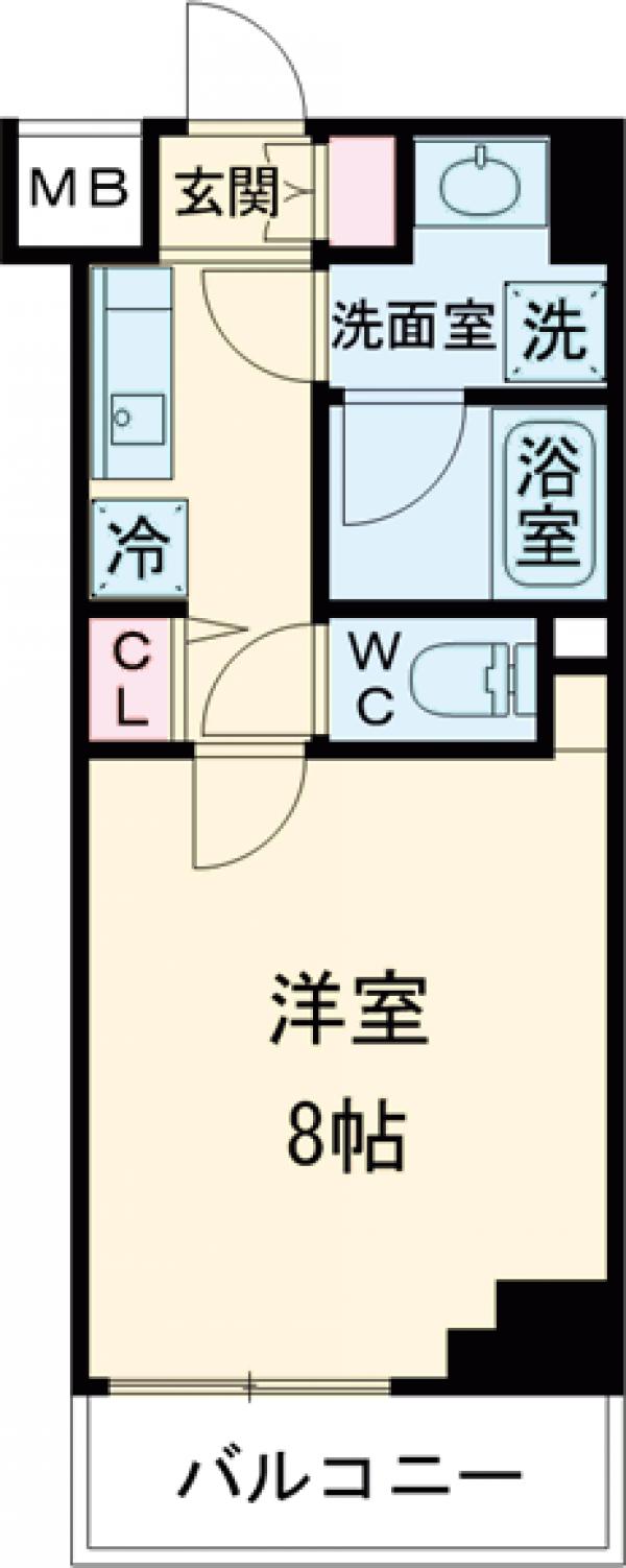 クレヴィスタ梅島の間取り