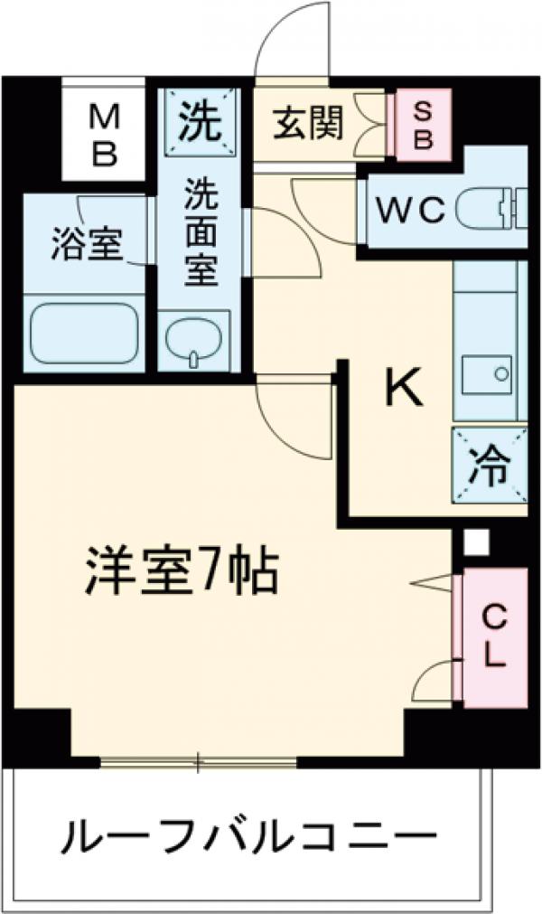 クレヴィスタ梅島の間取り