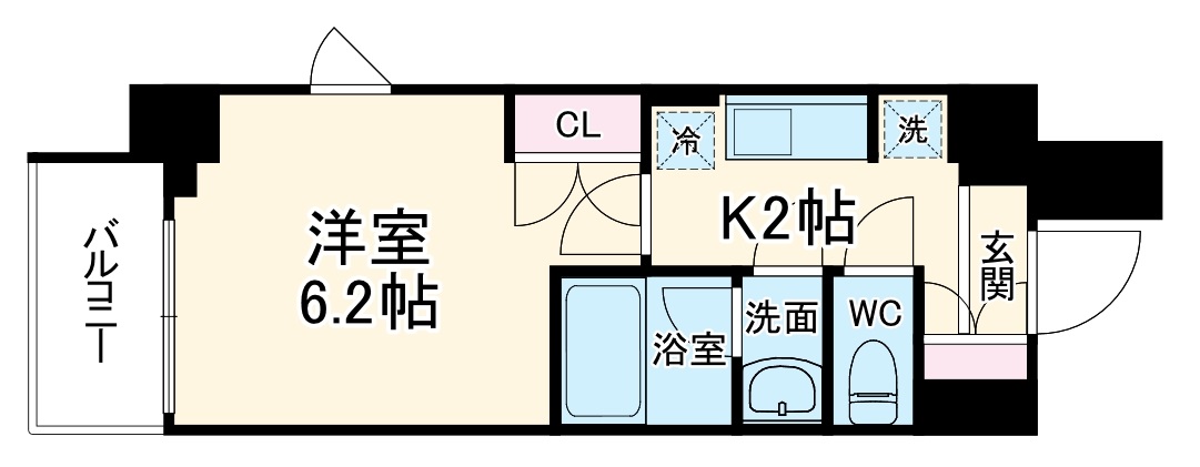 N-stage 獨協大学前の間取り