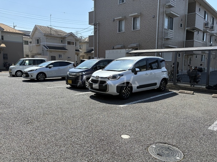 3/13 駐車場