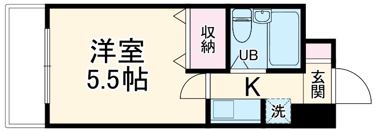 ナイスアーバンスピリッツ相模原Ⅱの間取り