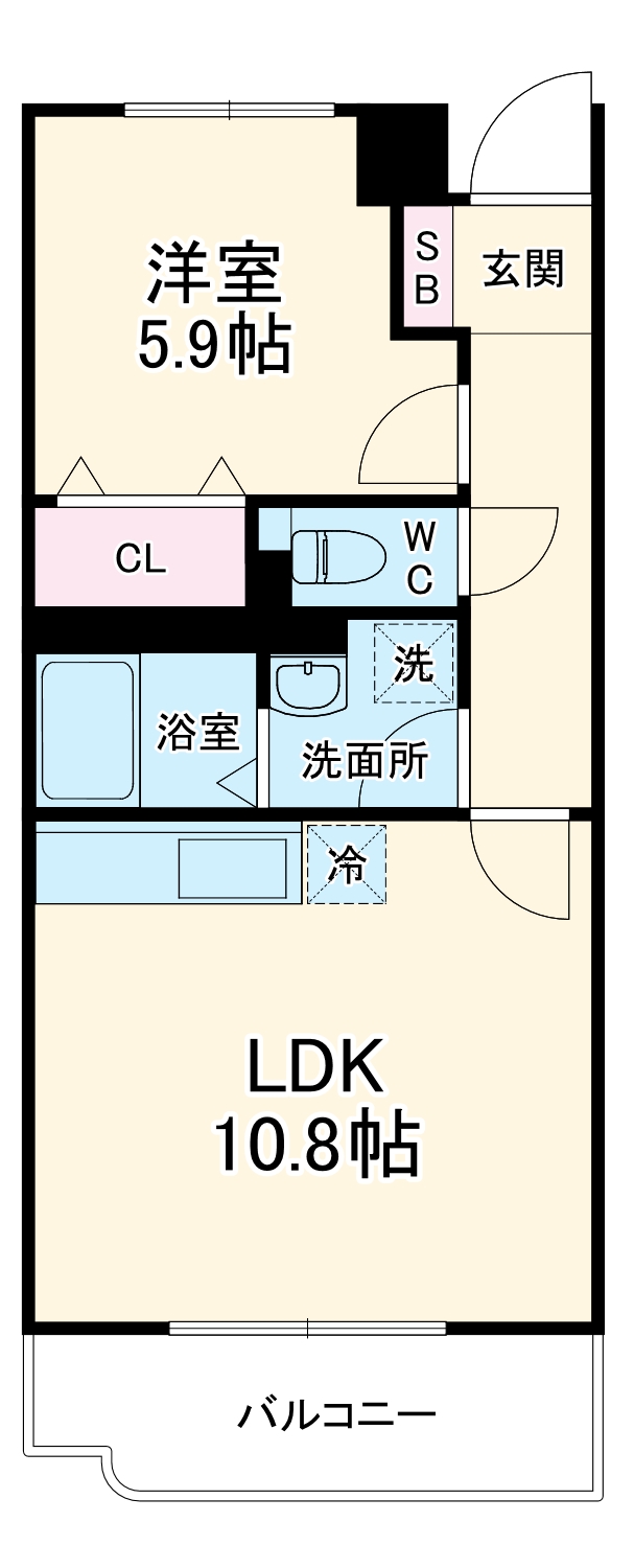 グランデ・ルナの間取り